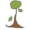 tree plant symbol nature shape