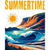 Summertime - beau design d’été