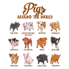 Lots of kawaii pigs