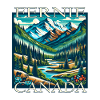 Fernie, Colombie-Britannique, monts Kootenay