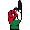 Jordan flag number 1
