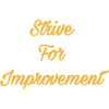 Strive For Improvement