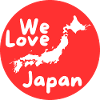 We love Japan map