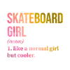 skateboarden