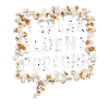 Dicton de pop-corn amusant, pop-corn en rafale
