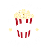 Dicton de pop-corn amusant, pop-corn en rafale