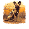 Wildhunde Wildhund