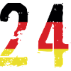 24 Number Germany Jersey