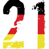 Maillot 21 Numéro Allemagne