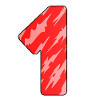 Motif rouge numéro 1 - Premier