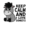Donkey Love Saying Funny Gift