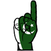 Drapeau pakistanais numéro 1