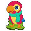 Écharpe d’hiver Parrot
