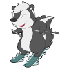 Skunk Skier Ski