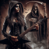 Guitariste et la faucheuse