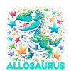 Dinosaur Lover Dino Allosaurus