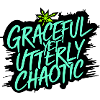 Graceful but utterly chaotic