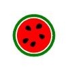 Free palestine watermelon melon