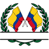 Flags Columbia laurel wreath banner