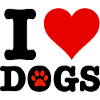 I LOVE DOGS