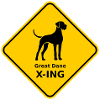 Panneau « Great Dane X-ING »