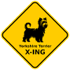 Schild "Yorkshire Terrier X-ING"