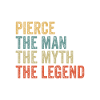Pierce the man the myth