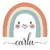 Carla! Rainbow design, customizable