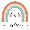 Caro! Rainbow design, customizable
