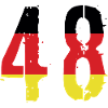 48 Number Germany Jersey