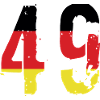 49 Number Germany Jersey