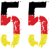 Maillot 55 Numéro Allemagne