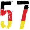 57 Number Germany Jersey