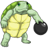 Turtle Bowling Bowling Ball