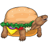 Turtle Cheeseburger
