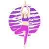Yoga-Pose Yogalehrer