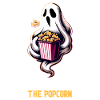 Dicton de pop-corn amusant, pop-corn en rafale