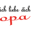 Ich liebe dich opa