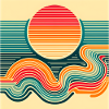 Sunset Retro 2