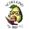 Schulkind 2025 – Avocado Einschulung
