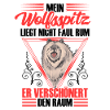 Wolfspitz is not lazy Keeshond