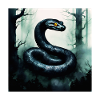 mystical snake - magical fantasy motif