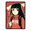 Japanese Adventure Girl Hiking