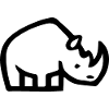 Cute Rhino Illustration!