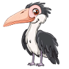 Illustration d’un drôle d’oiseau