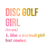 Disc golf