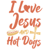 Hot Dog Adult Jesus Faith