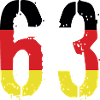 Maillot 63 Numéro Allemagne