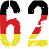 62 Number Germany Jersey