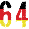 Maillot 64 Numéro Allemagne